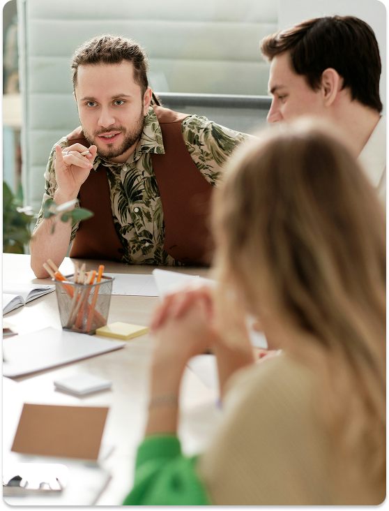 Team collaboration and modern business environment